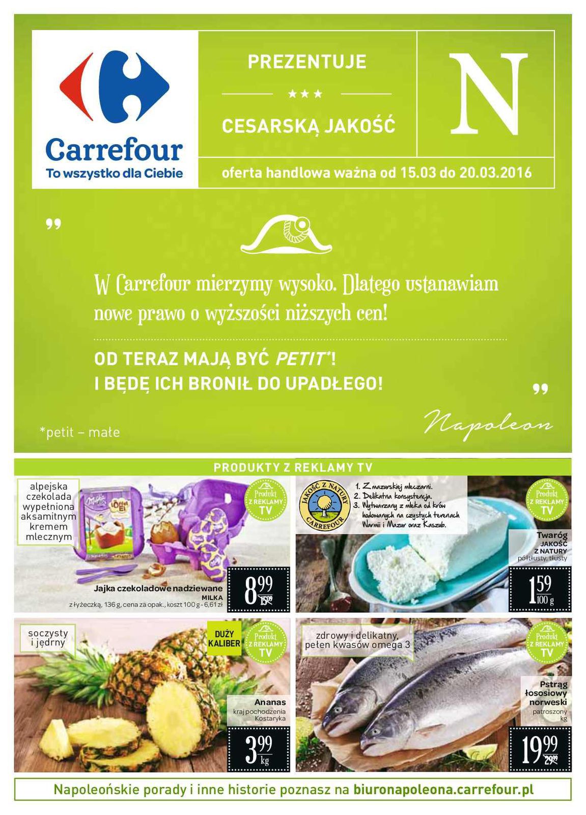 Gazetka promocyjna Carrefour str. 1