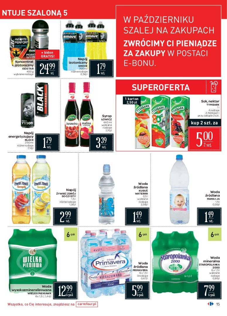Gazetka promocyjna Carrefour str. 15