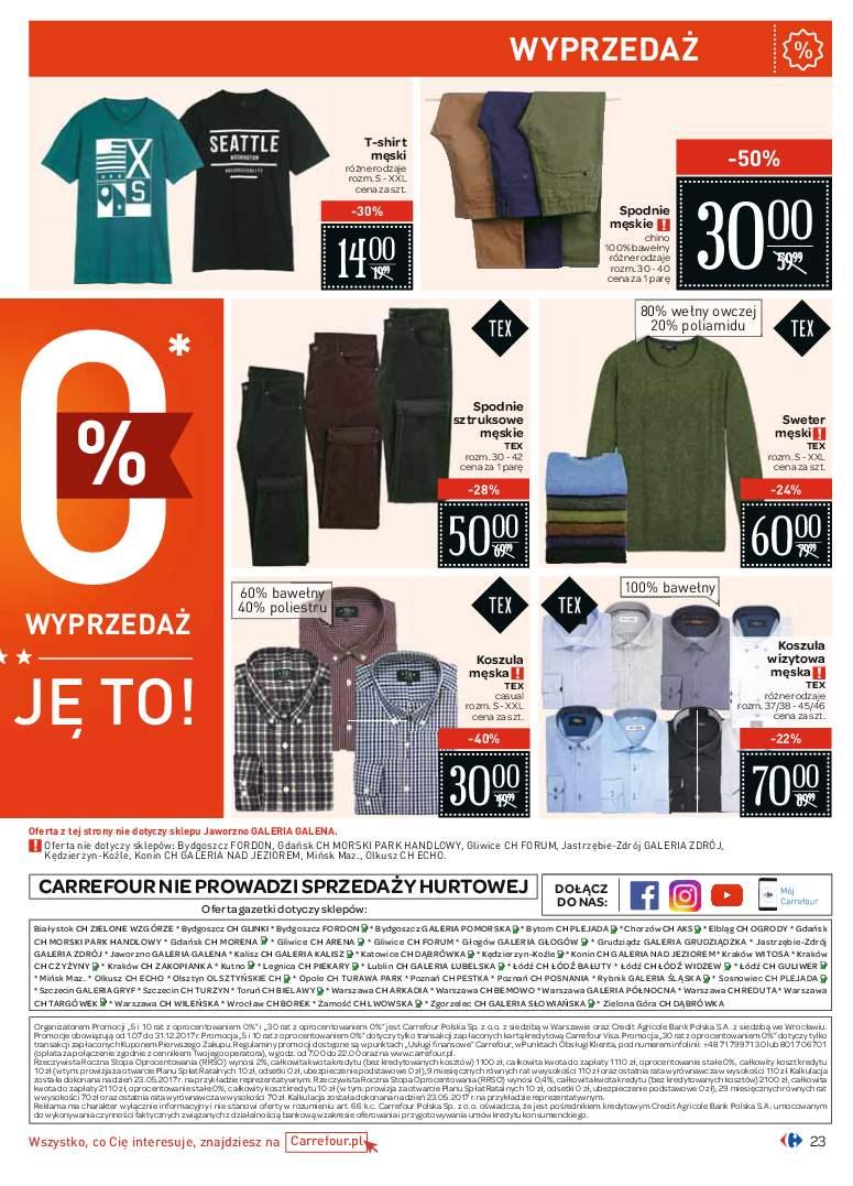 Gazetka promocyjna Carrefour str. 23