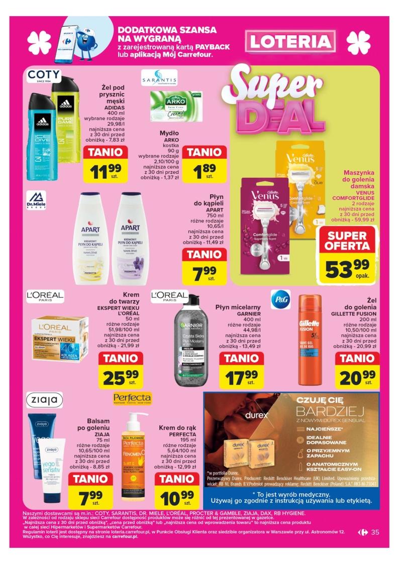 Gazetka promocyjna Carrefour str. 35