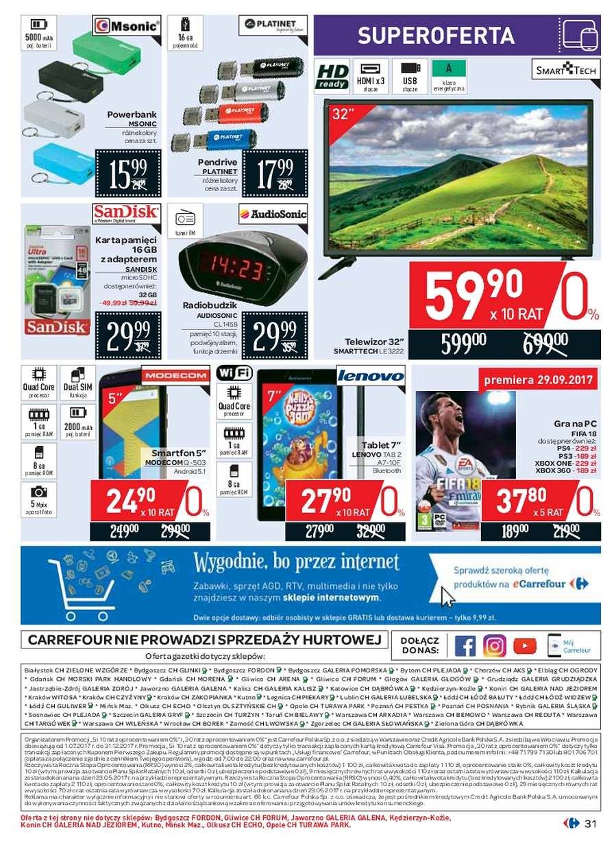 Gazetka promocyjna Carrefour str. 31