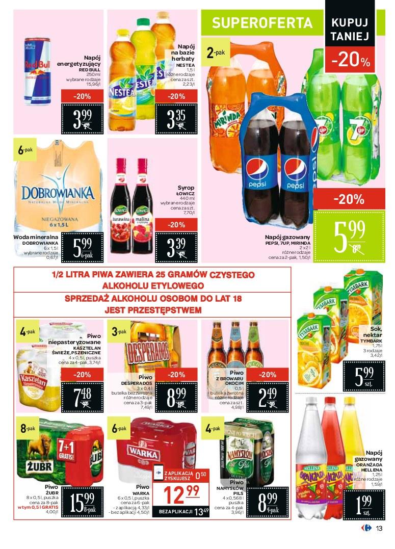 Gazetka promocyjna Carrefour str. 13