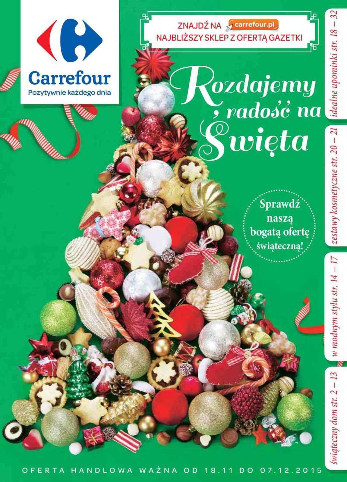 Gazetka promocyjna Carrefour str. 1