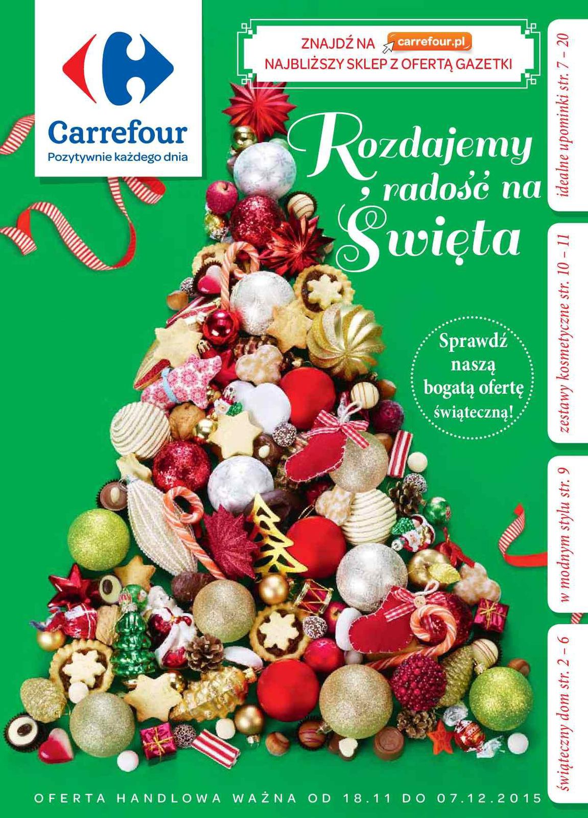 Gazetka promocyjna Carrefour str. 1