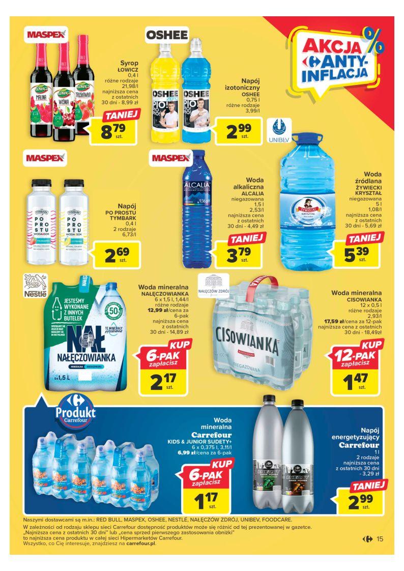 Gazetka promocyjna Carrefour str. 15