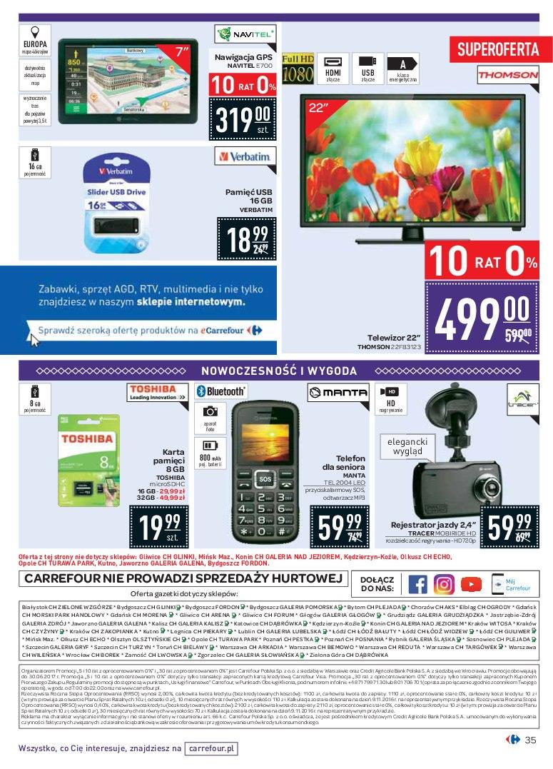 Gazetka promocyjna Carrefour str. 35