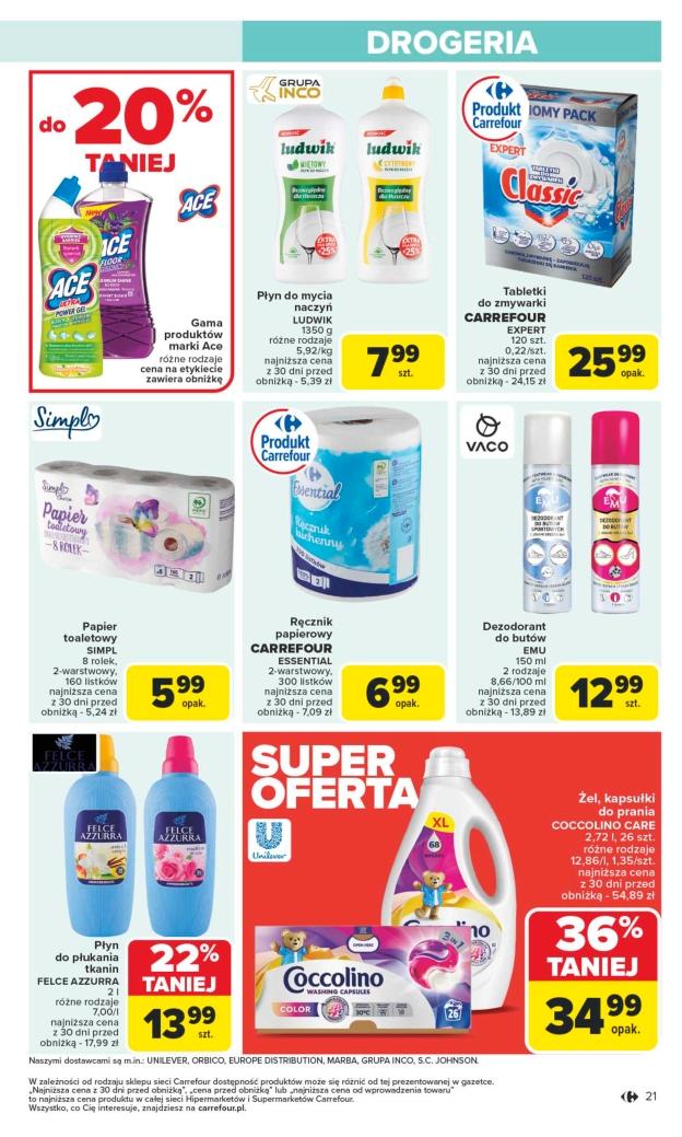 Gazetka promocyjna Carrefour str. 21