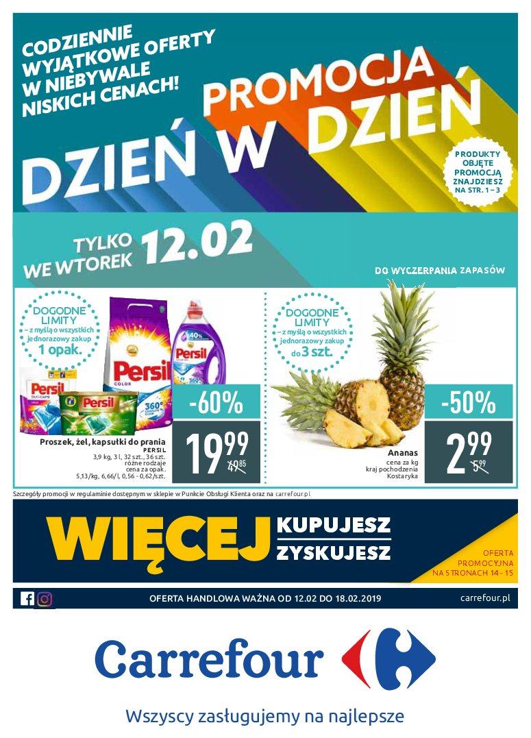 Gazetka promocyjna Carrefour str. 1