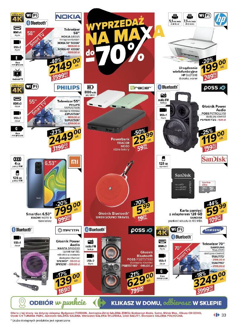 Gazetka promocyjna Carrefour str. 33