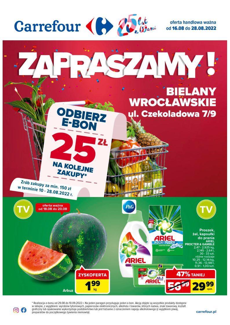 Gazetka promocyjna Carrefour str. 1
