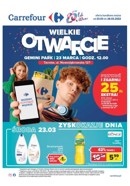 Gazetka promocyjna Carrefour str. 1