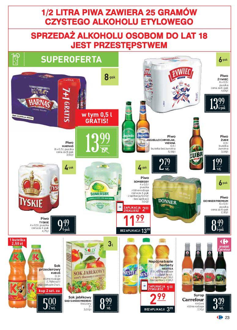 Gazetka promocyjna Carrefour str. 23