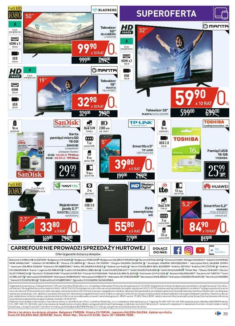 Gazetka promocyjna Carrefour str. 35