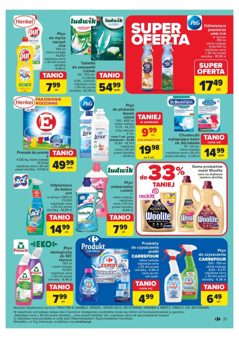 Gazetka promocyjna Carrefour str. 21