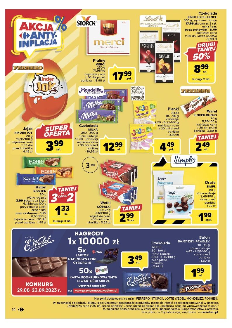 Gazetka promocyjna Carrefour str. 14