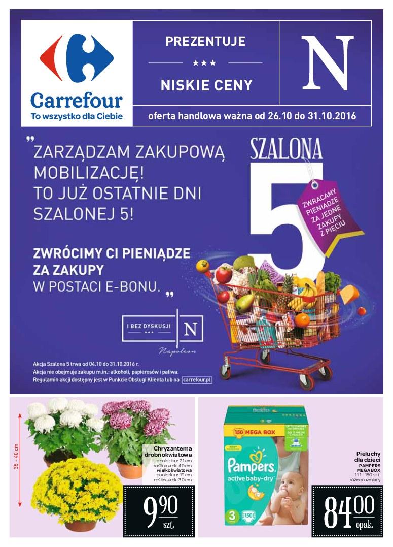 Gazetka promocyjna Carrefour str. 1