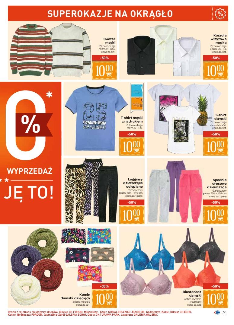 Gazetka promocyjna Carrefour str. 21