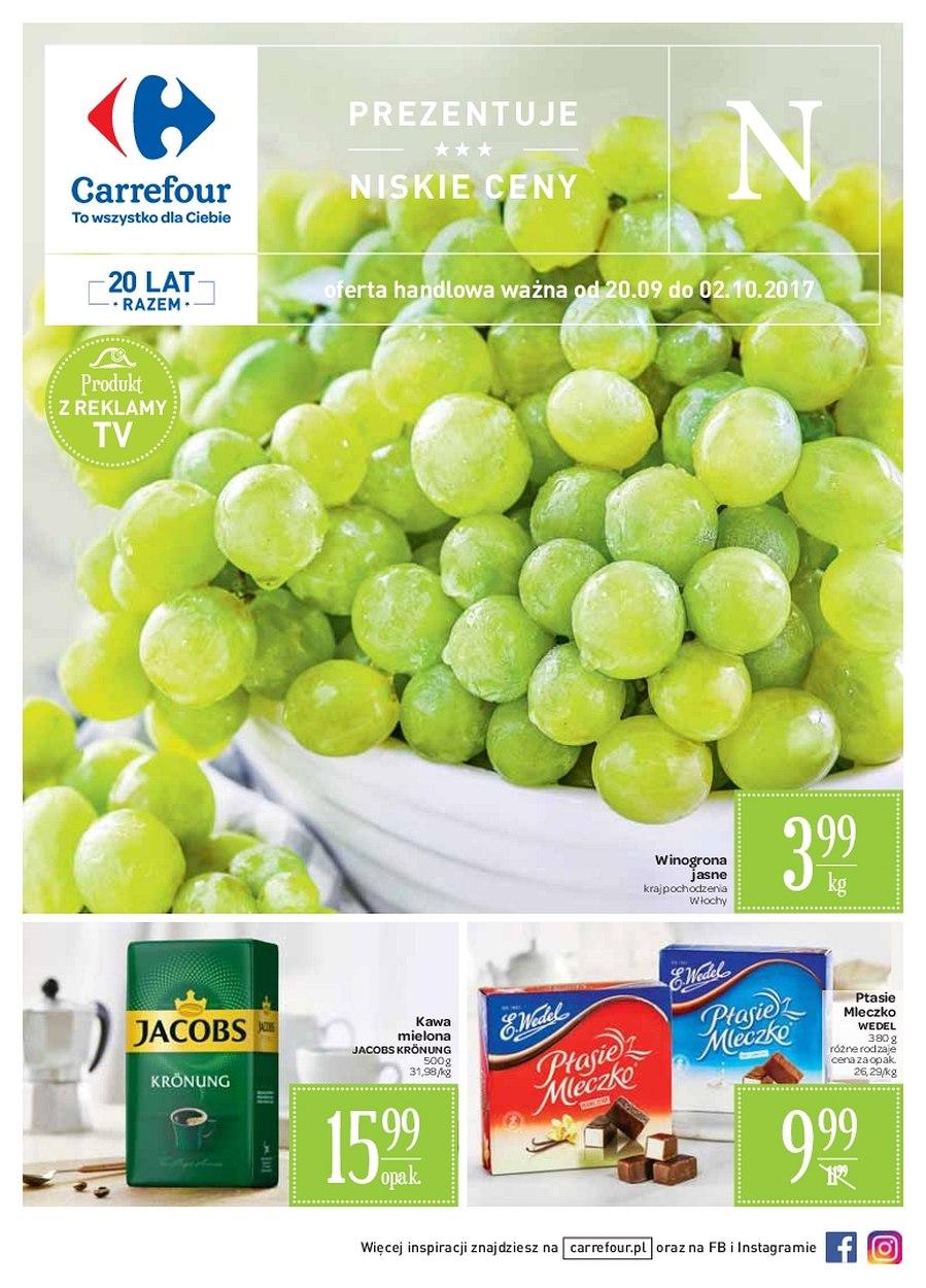 Gazetka promocyjna Carrefour str. 1