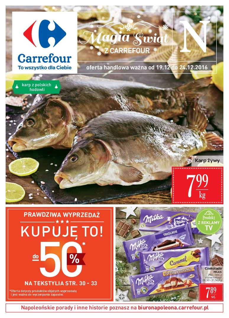 Gazetka promocyjna Carrefour str. 1