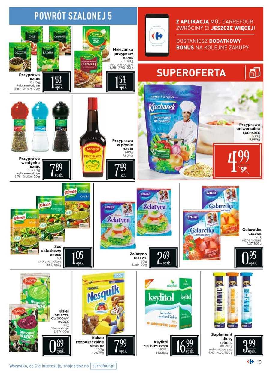 Gazetka promocyjna Carrefour str. 19
