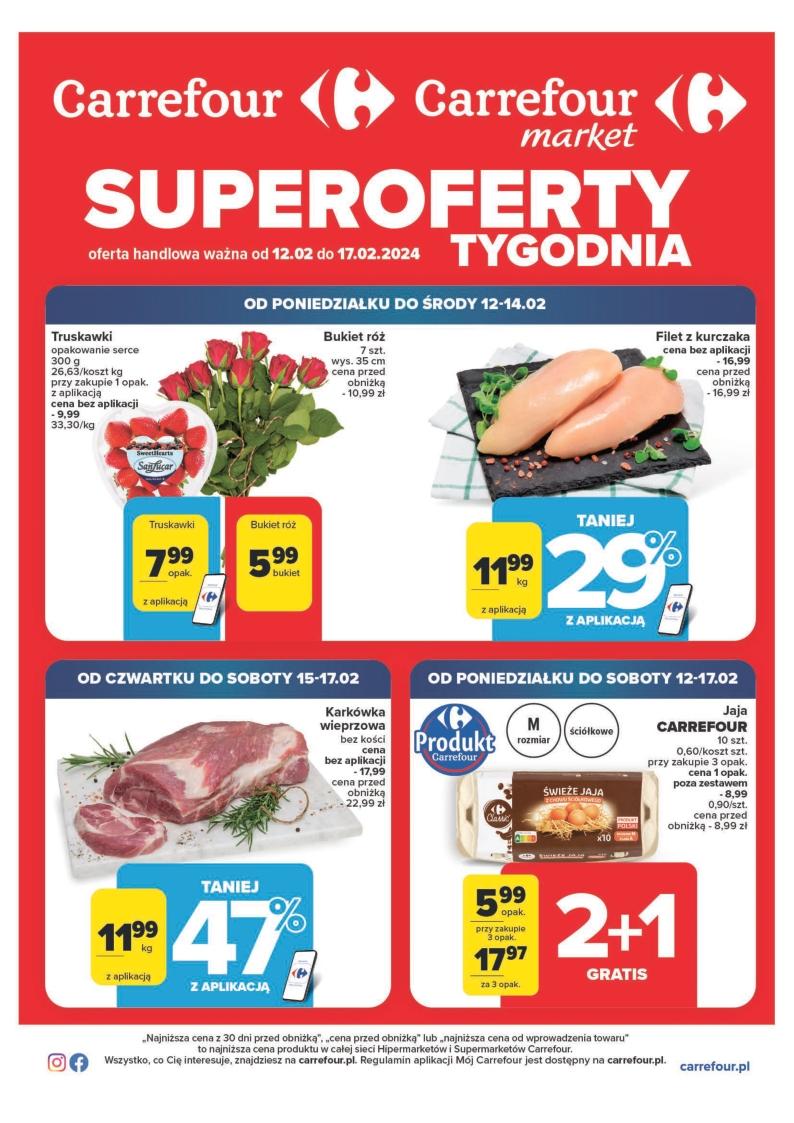 Gazetka promocyjna Carrefour str. 1