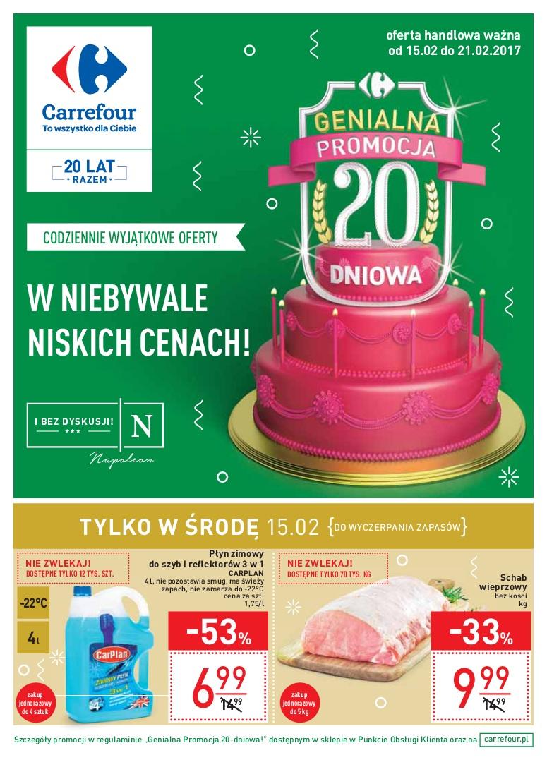 Gazetka promocyjna Carrefour str. 1