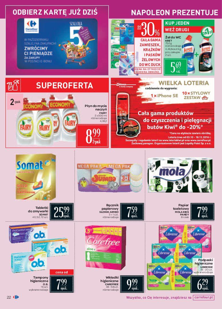 Gazetka promocyjna Carrefour str. 22