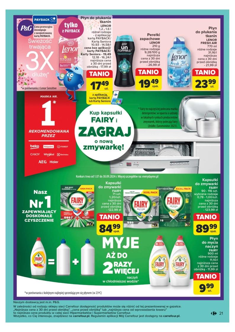 Gazetka promocyjna Carrefour str. 21