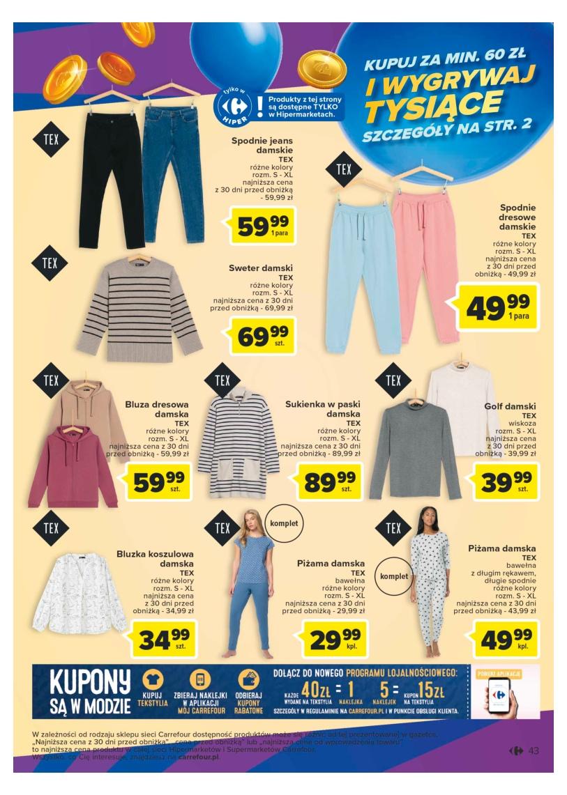 Gazetka promocyjna Carrefour str. 43