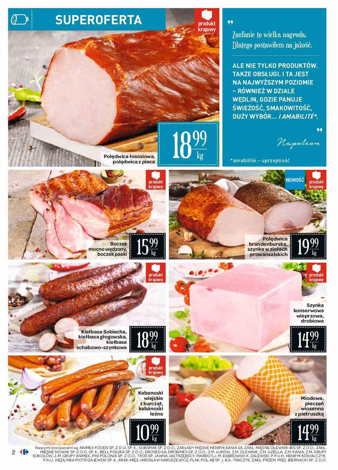 Gazetka promocyjna Carrefour str. 2