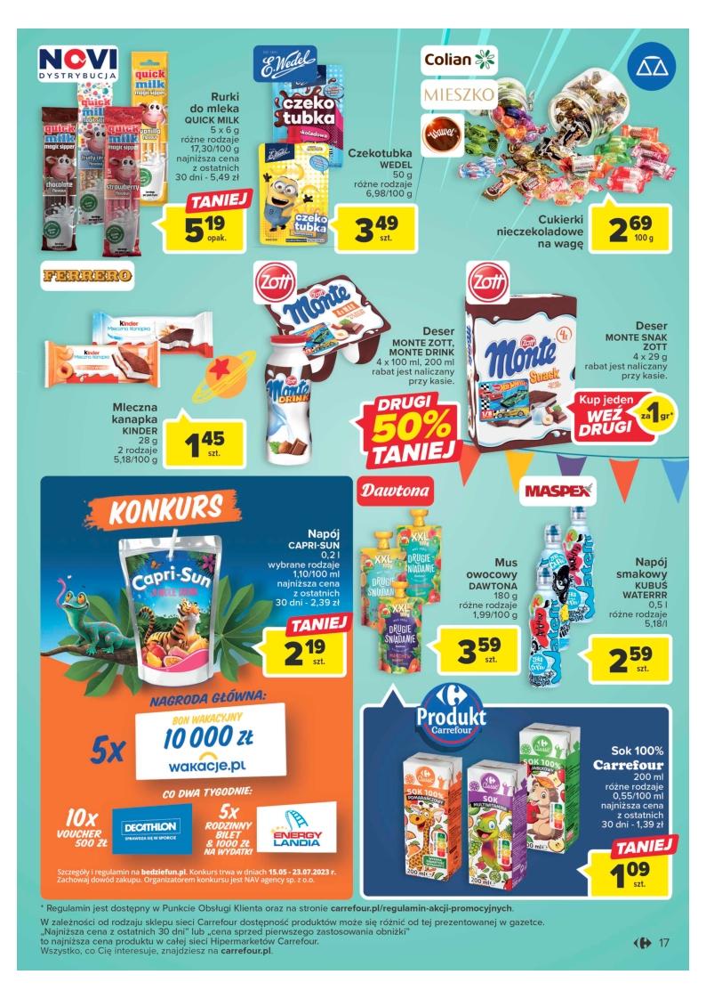 Gazetka promocyjna Carrefour str. 17