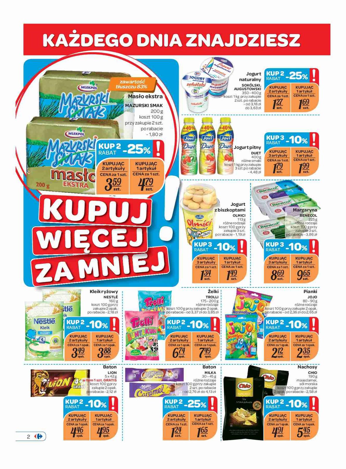 Gazetka promocyjna Carrefour str. 2