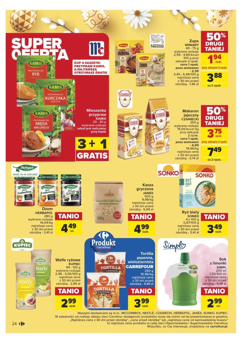 Gazetka promocyjna Carrefour str. 24