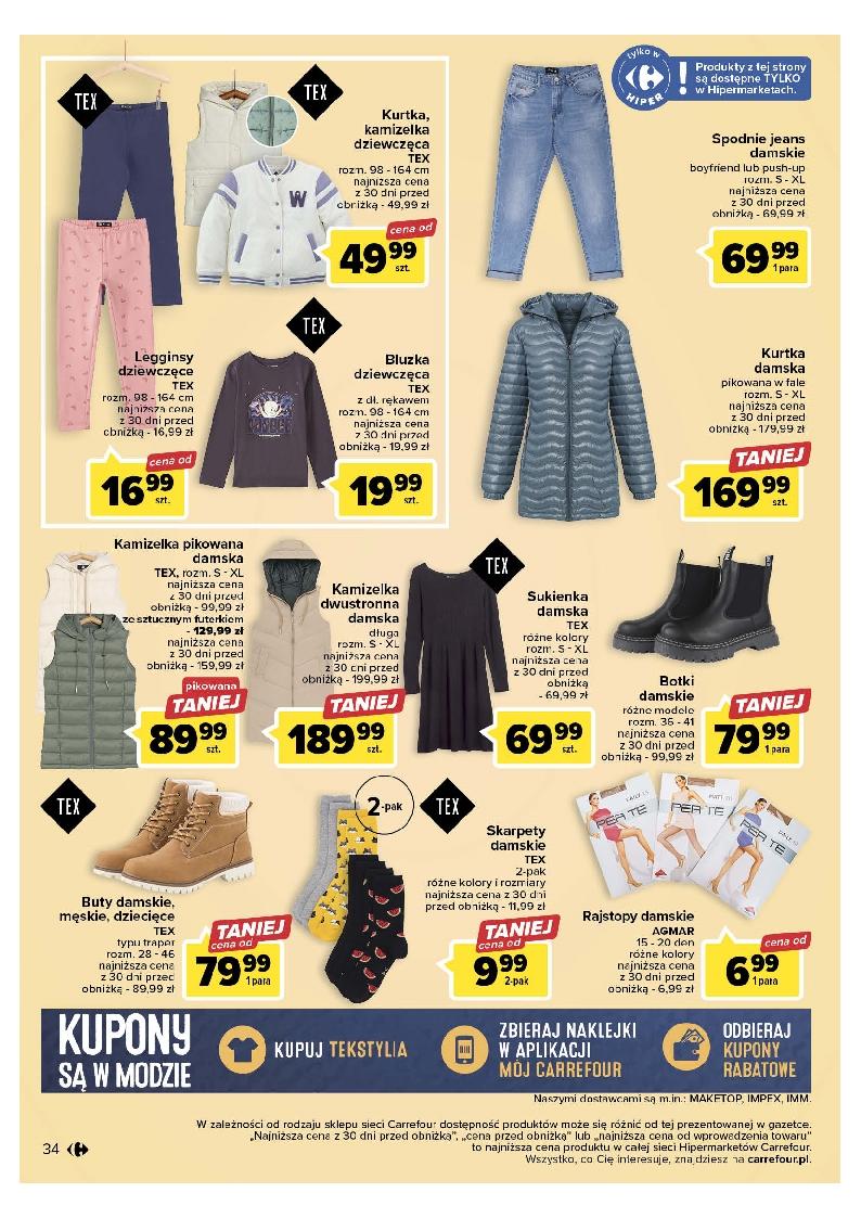 Gazetka promocyjna Carrefour str. 34