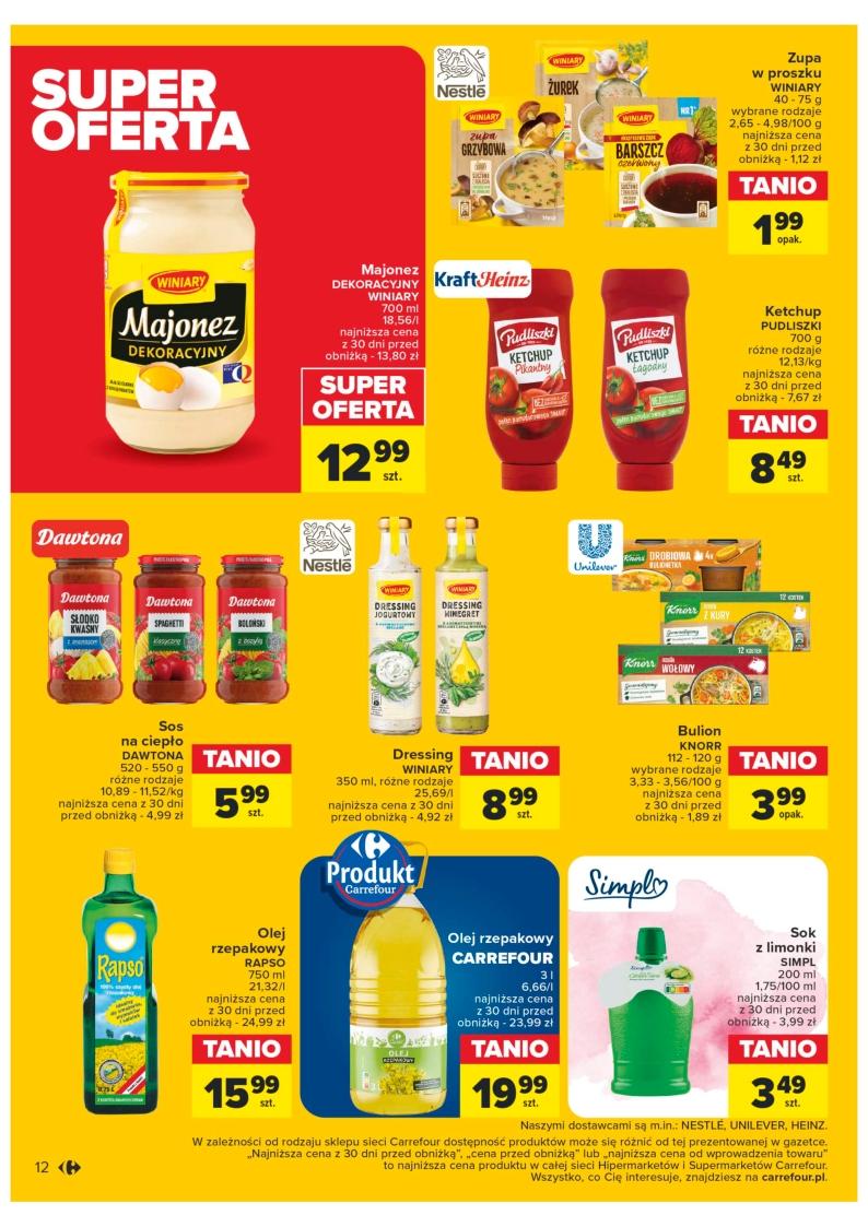 Gazetka promocyjna Carrefour str. 12