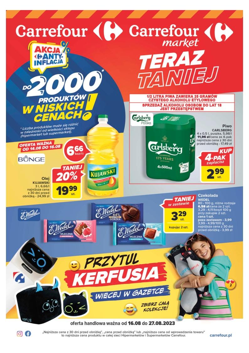 Gazetka promocyjna Carrefour str. 1