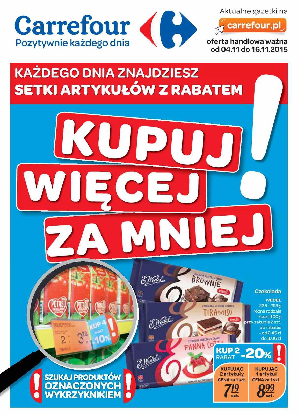 Gazetka promocyjna Carrefour str. 1