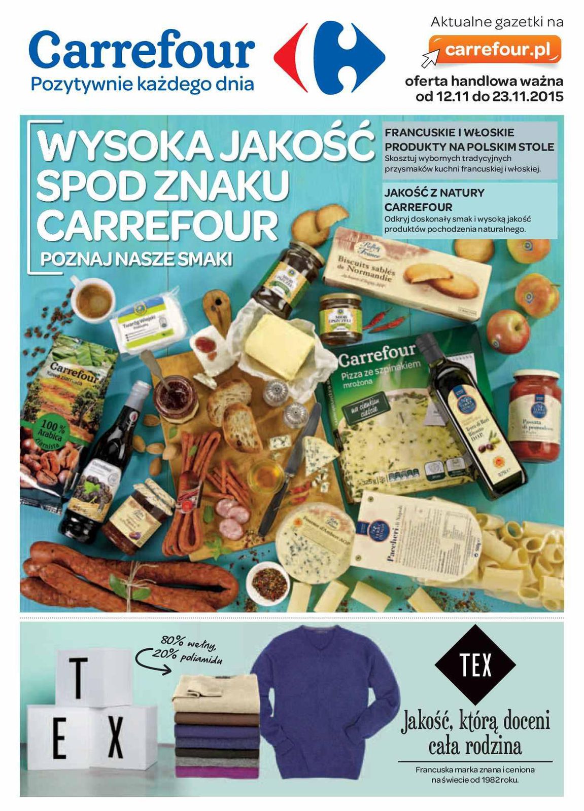 Gazetka promocyjna Carrefour str. 1