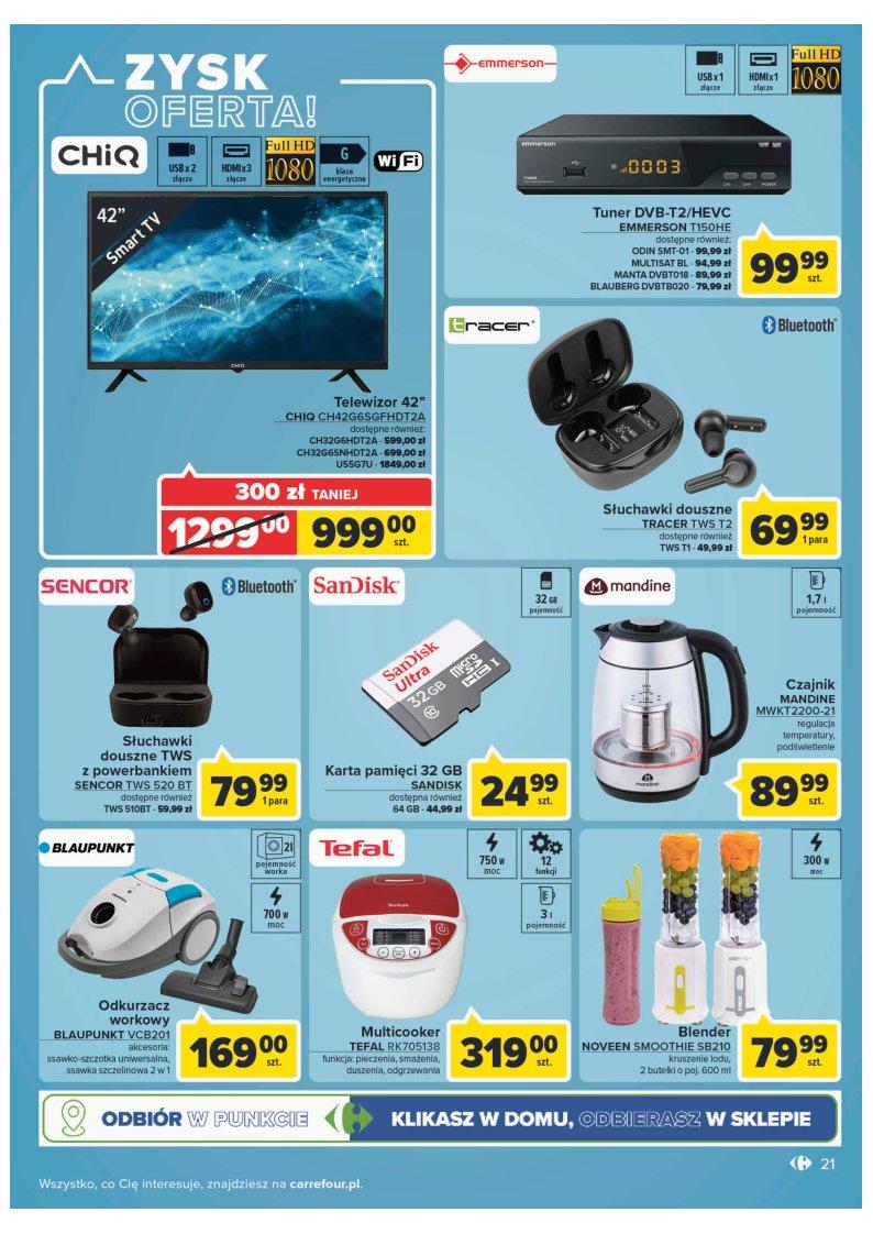Gazetka promocyjna Carrefour str. 21