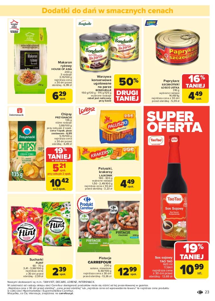 Gazetka promocyjna Carrefour str. 23