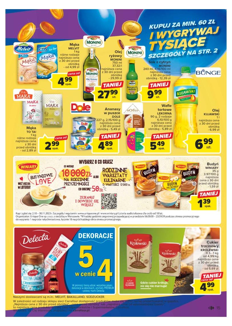 Gazetka promocyjna Carrefour str. 15