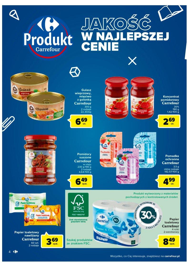Gazetka promocyjna Carrefour str. 4