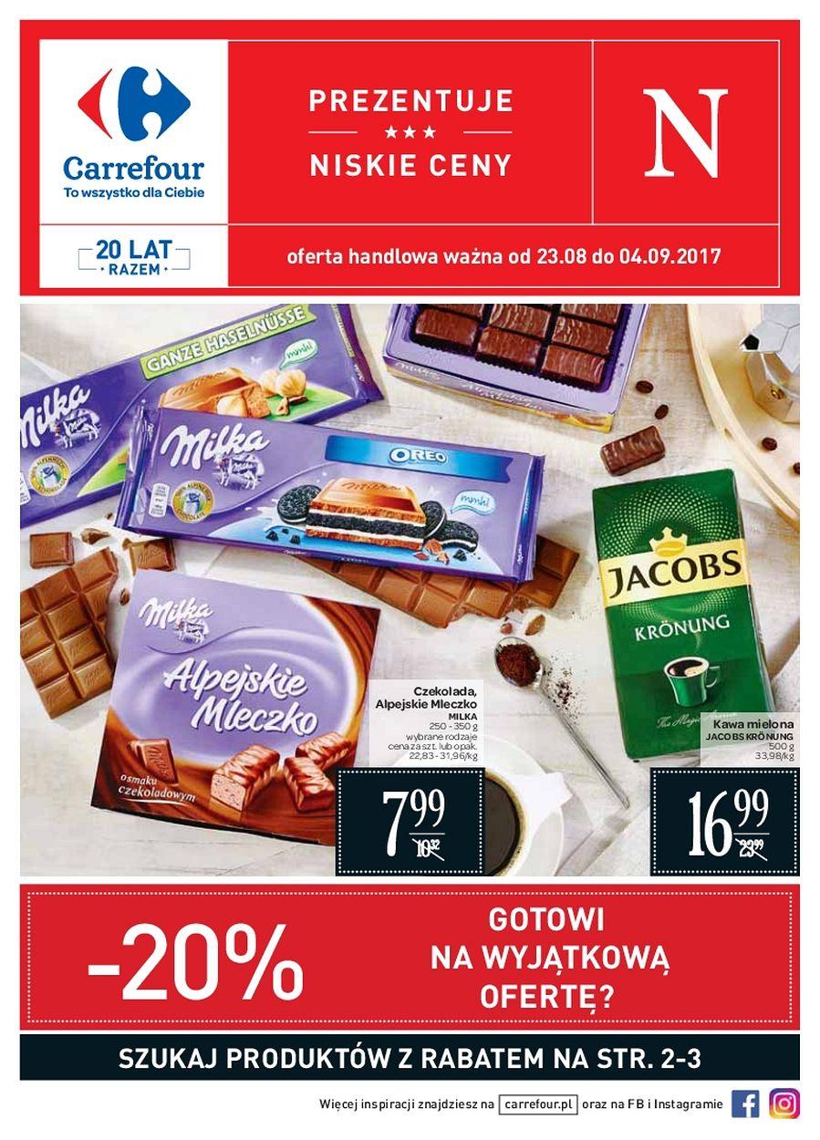 Gazetka promocyjna Carrefour str. 1