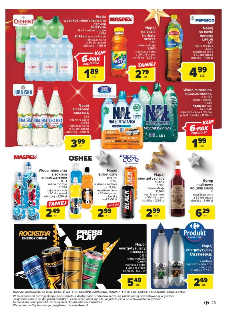 Gazetka promocyjna Carrefour str. 23