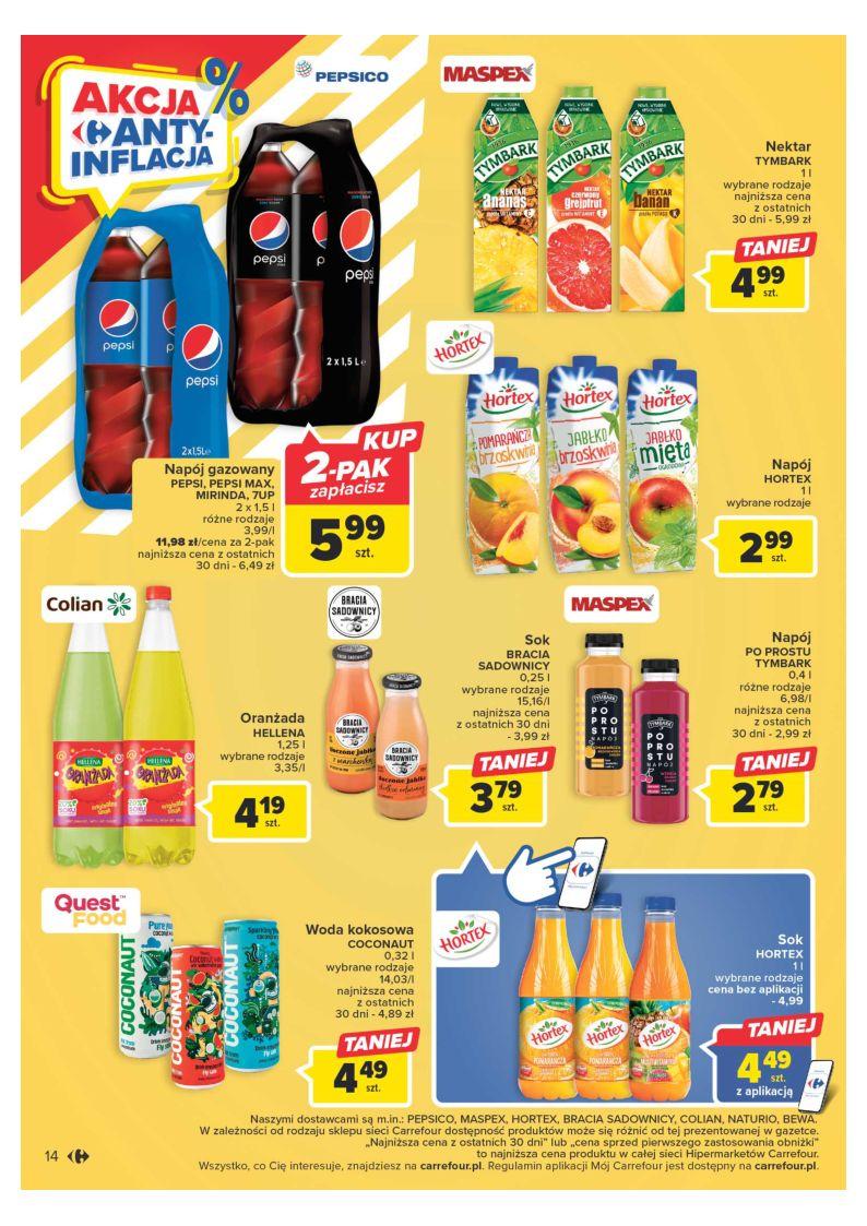 Gazetka promocyjna Carrefour str. 14