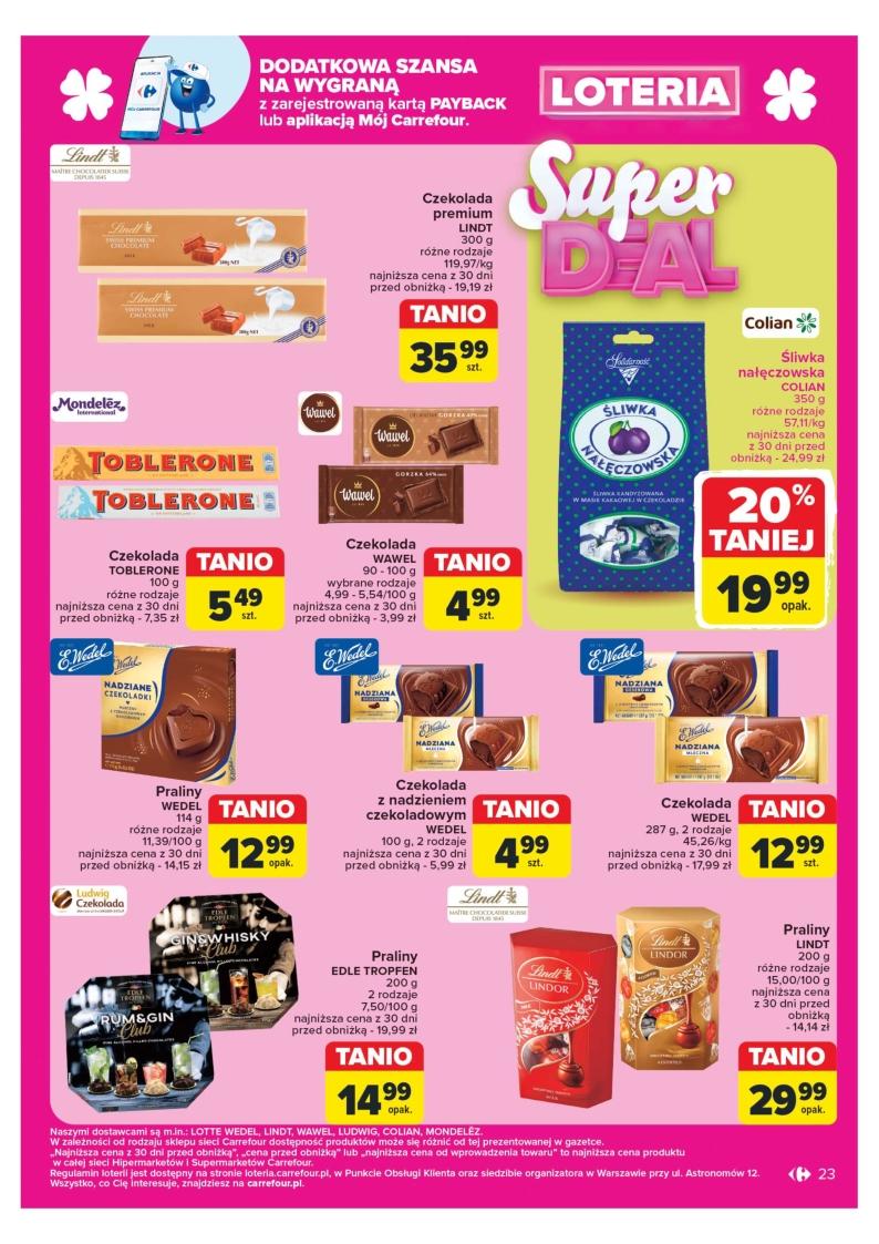 Gazetka promocyjna Carrefour str. 23