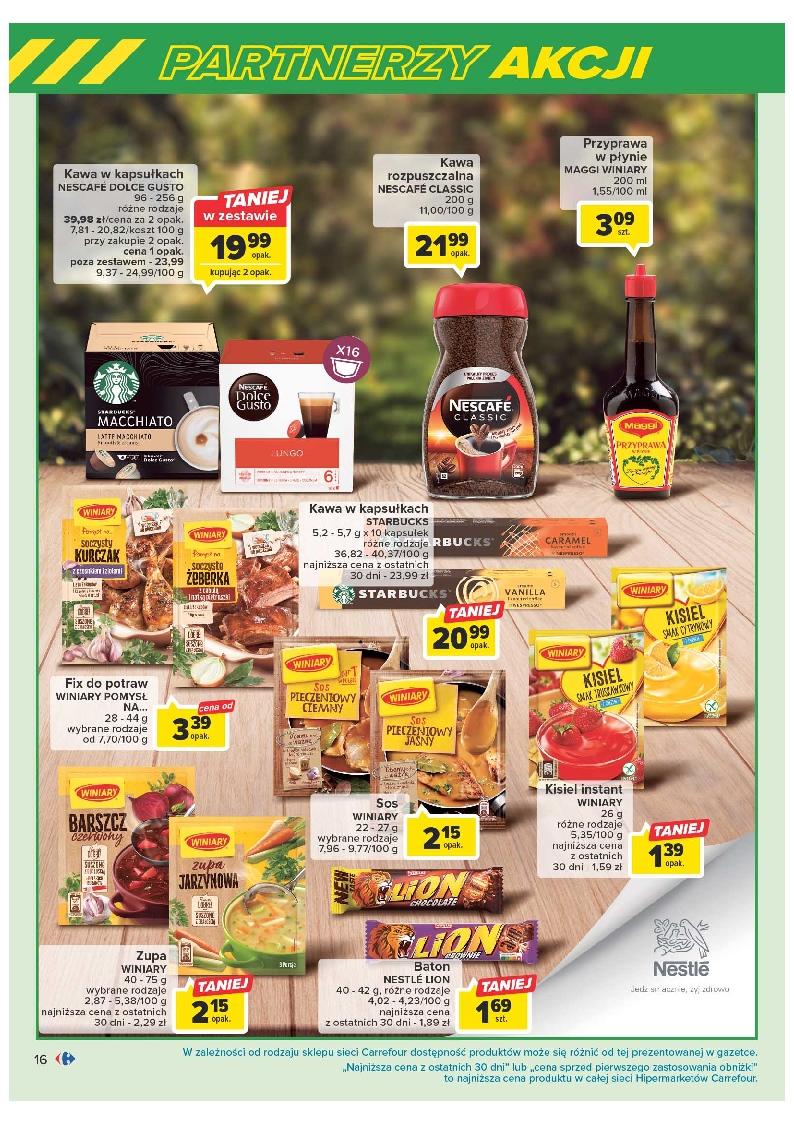 Gazetka promocyjna Carrefour str. 16