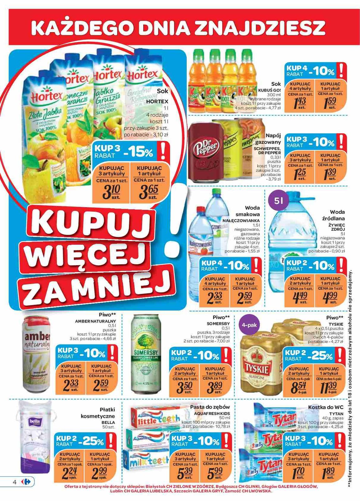 Gazetka promocyjna Carrefour str. 4