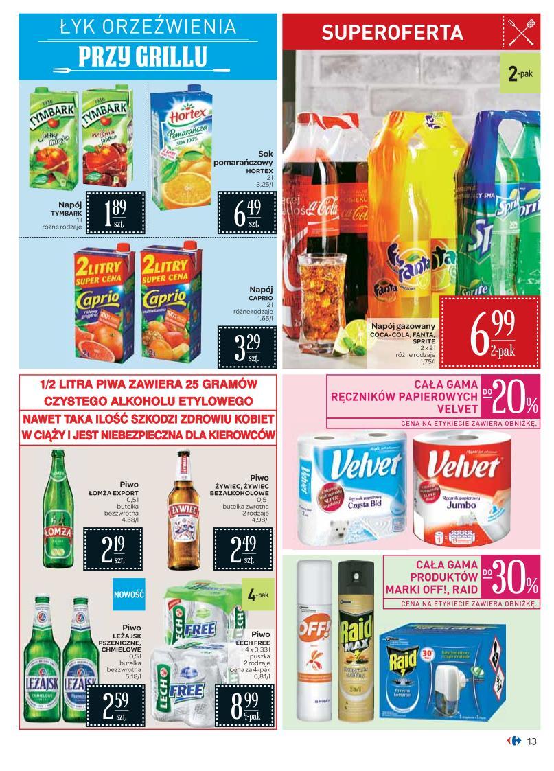 Gazetka promocyjna Carrefour str. 13