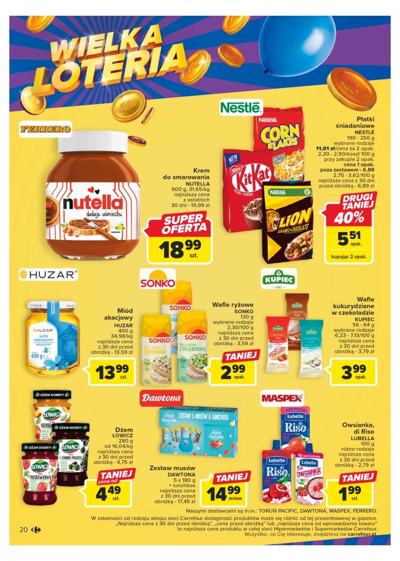 Gazetka promocyjna Carrefour str. 20